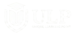 Unique Learning Point White Logo
